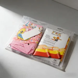 Transparent Plastic Clothes Zipper Bags High-Quality PE PVC Garment Bags with Custom Logo and Ziplock Design