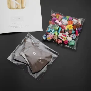 Transparent Self Adhesive Resealable OPP Bag for Clothes Underwear Jewelry Eyewear Packaging Storage China
