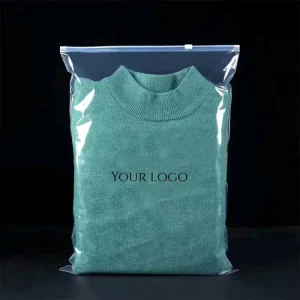 Transparent Zipper Bags Clothing Packaging Garment Bag Plastic Clothing Packaging Bags