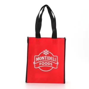 Waterproof Non Woven Tote Bag Custom Logo Reusable for Grocery Shopping