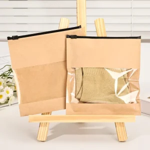 Waterproof Zipper Apparel Clothing Packaging Bag Transparent Garment Clothing Zipper Bag Seal Ziplock Bag