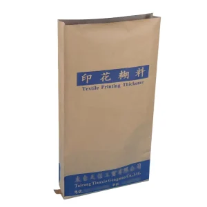 Wear resistant Woven Material Reusable Plastic Packaging Bag Customized Size Pattern Kraft Paper Woven Bag