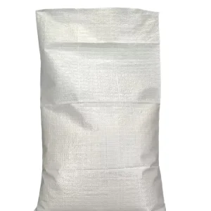 White Thickened PP Woven Bags Heavy Duty Industrial Packaging for Grain Fertilizer Construction Materials and Bulk Commodities