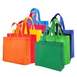 Without Logo 100% Recyclable Non Woven Polypropylene Shopping Bags Environmental Non Woven Bag for Shopping and Gift Packaging