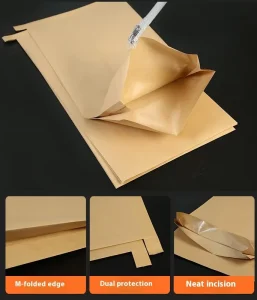 Wrapping Clothes Bags Eco Friendly Package Custom Size Kraft Paper Garment Bag