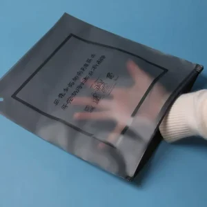 Zip Lock Packaging Bag Clothes Lock Eco Friendly Ocean Bound Plastic Recycled Bags Frosted Zipper Bags for Tshirt Packaging