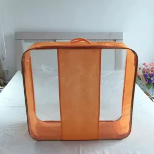 eco friendly home textile packaging bags for bedding blanket bag plastic duvet bag