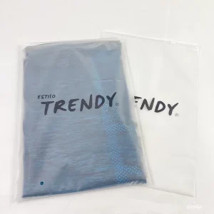 10 PCS Eco Friendly Custom Wedding Dress Clothing Packaging Frosted Zip Lock Plastic Zipper Bag With Logo