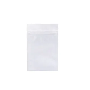 一次性 100 件装 7.5x10cm 玉米纤维拉链式茶滤袋，适用于茶、龙舌兰酒和伏特加，BOPP 安全网印