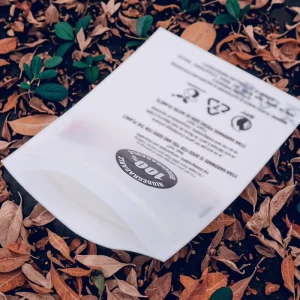 100% Compostable Ziplock Bag Biodegradable for Clothing Bathroom Shoes Jewelry Coat Cap Packing