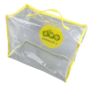2 Piece Transparent PVC Bag Bedding Bag Duvet Bag