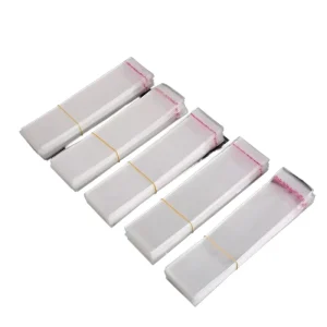 22*29 cm Durable Transparent BOPP Plastic Packaging Bags for Clothing Shoes Books and Other Items for Socks