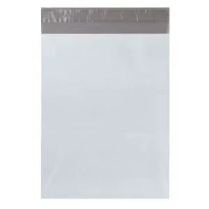 25PCS/PACK Poly Mailers Apparel Polymailer Material PE White Plastic Big Courier Polybag Mailing Bags for Clothing