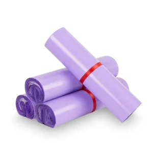 32*45cm Thickened Purple Eco Friendly Waterproof Courier Bag Mailing Logistic Envelope Self Seal Durable Apparel