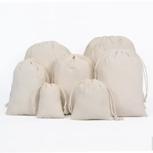 35x40cm Cotton Dust Drawstring Pouch Household Shoe Organizer Bag Holiday Gift Packaging Bag