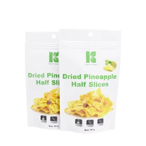 定制50克100克500克可重复使用食品级冷冻自封聚酯薄膜袋干果糖果包装自立式塑料袋