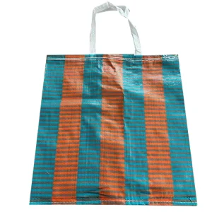 50kg Packaging Bag Shopping Bag with Handle Woven Rice Sack Woven Sack for Flour Grain Wheat Packing