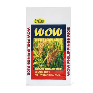 50kg Rice Bags Philippines Color Printing PP Woven Sack Laminated Packaging Bag