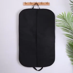 60*100cm Eco Friendly Dress Garment Bag With Custom Logo Foldable Design Storage Dust Cover Packing Non Woven Material