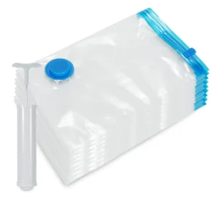60*80cm PE+PET Vacuum Bag Comforter Storage Bag Clothes Comforter Travel Single Pack Air pumped Factory Stock