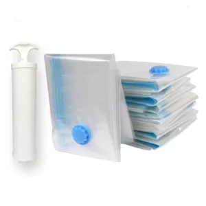 80*100cm PE+PET Vacuum Bag Comforter Storage Bag Clothes Comforter Travel Single Pack Air-pumped Factory Stock