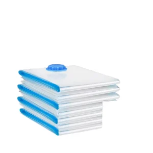Air pump comforter organizer bag plastic air travel vacuum bag clothing and bedding compression vacuum storage bag