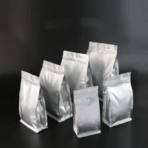 Aluminium Foil Bag Customised LOGO Printing Food Container Tea Coffee Stand up Pouch with Zipper Lock