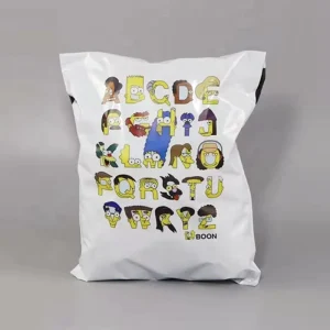 Apparel Packaging Grey White Polymailer Mailing Bags Pink Poly Mailer Custom Logo Mail Courier Envelope Bag Plastic