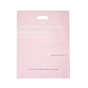 Apparel Shipping Bags with Double Closure Double Strapped Mailing Bag