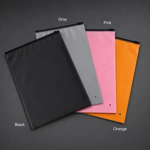 Apparel Ziplock Bags Custom Clothing Packaging Custom Logo Printing Colorful Matte Surface PE Resealable Custom Orders Accepted