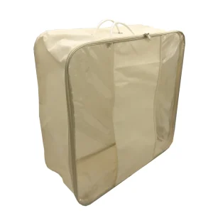 Baby Quilt Bag Plastic Bedding Packaging Bag Non Woven PVC Duvet Bag With Wire