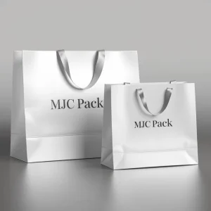 Biodegradable Dresses Gift Paper Bags Art Paper Clothing Retail Shopping Packaging Bags With Your Own Logo