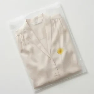 Biodegradable Glassine Paper Bag for Clothing Packaging Custom Logo Eco friendly Translucent Apparel Envelopes Self seal