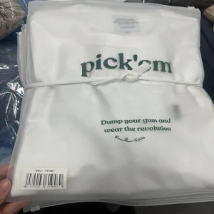 Biodegradable Recycled Custom Printed Package Bag Black Matte Frosted Zipper Ziplock Plastic Packaging Bags for Clothing Garment