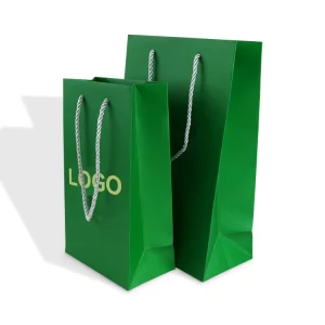 Brand Logo Gift Packaging Custom Shopping Packaging Bags for Advertising Creative Use