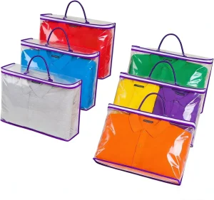 China Factory Plastic PVC Bedding Bags Nonwoven Fabric Recycled Quilt Packaging Bag