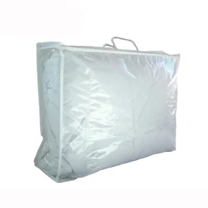 Clear Bedding Quilt Packaging Bag Comforter Zipper Storage Bags