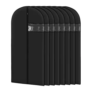 Clear Hanging Garment Bag Waterproof PEVA Suit Cover for Closet Storage Dust proof Protector for Coats Jackets & Dresses