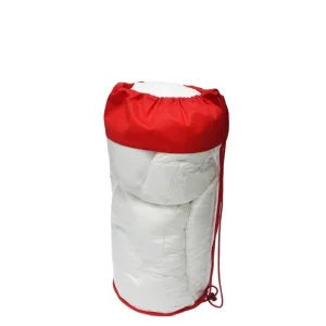 Clear PVC LDPE Plastic Cylinder Quilt Bag for Bedding Packaging with Zip Lock and Handle