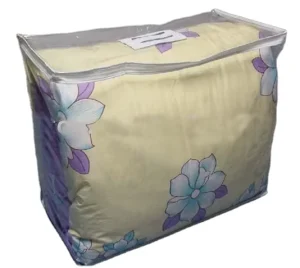 Clear PVC Plastic Zipper Bag Quilt Pillow Blanket Bedding Packaging Bags with Zipper