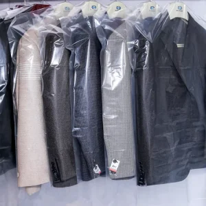 Clear Plastic Garment Bags Laundry Dry Cleaning Bag Dust Proof Cloth Cover for Suits Dresses