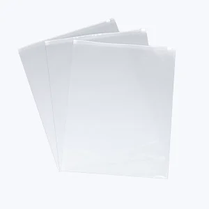 Clear Poly Zipper Bags Resealable Plastic Packaging for Clothing Shoes Socks Cosmetics Fur with Custom Logo Print