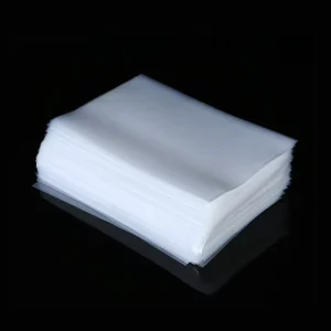 Clear Polyethylene Poly Bags Waterproof HDPE Recyclable Flat Open Poly Bag for Packing