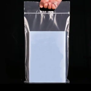 Clear Reusable Food Zip Zipper Bags Organizer Transparent Plastic Poly Ziplock Packaging Bags