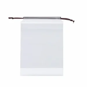 Clothing Packaging Frosted Drawstring Bags EVA Matte Frosted Biodegradable Packaging Bags