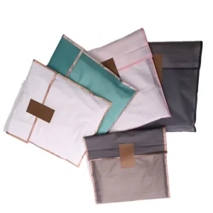 Clothing Self adhesive Bag Fashionable and Popular Denim Blue Sweater T shirt Shirt Dress Plastic Packaging Bag