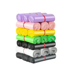 Colorful Waterproof Poly Mailer Packaging Bags Durable Plastic Shipping Bags for Apparel E Commerce Logistics