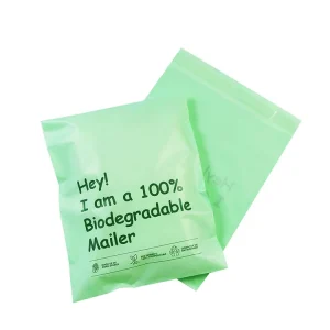 Compostable Biodegradable Poly Plastic Mailer Bags Moisture Proof Waterproof for Socks Apparel Mailing