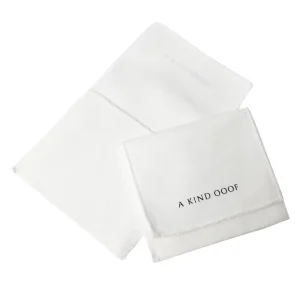 Cotton Envelope Cloth Shoe Dust Packaging Pouch With Flap Custom Logo Printed Drawstring 100% Cotton Dust Bag