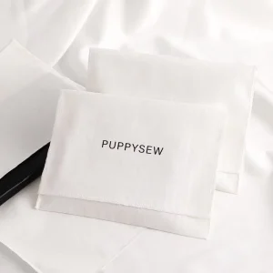 Cotton Envelope Pouch Clothing Packaging Flap Cotton Envelop Handbag Shoes Dust Bag with Logo Custom
